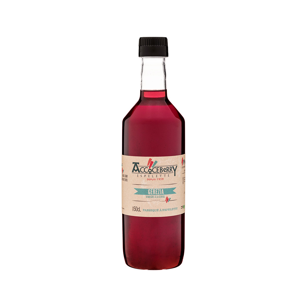 Gerezia vinaigre de cerise maison accoceberry